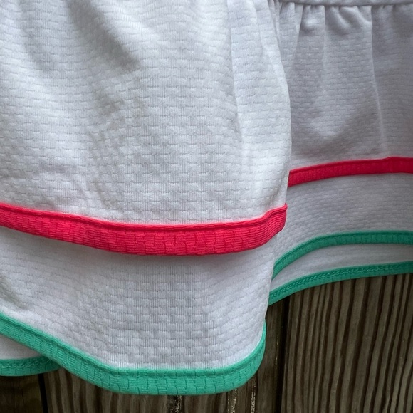NWT GOTTEX White Golf Tennis Tiered Athletic Skort size Small - Picture 10 of 14